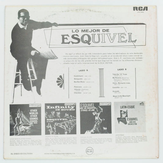 Esquivel And His Orchestra : Lo Mejor De Esquivel (LP, Comp, Mono, RE)