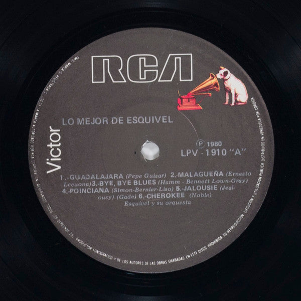 Esquivel And His Orchestra : Lo Mejor De Esquivel (LP, Comp, Mono, RE)