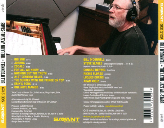 Bill O'Connell + The Latin Jazz All-Stars - Zócalo vinyl record, CD (Near Mint (NM or M-)) | Lulo Records