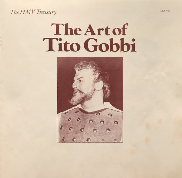 Tito Gobbi : The Art Of Tito Gobbi (3xLP, Comp, Mono + Box)