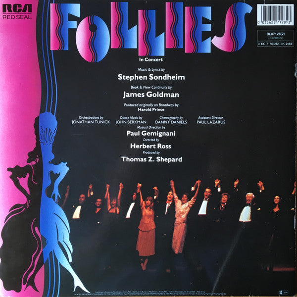 Various : Sondheim · Follies - Concert Cast / New York Philharmonic (2xLP, Gat)