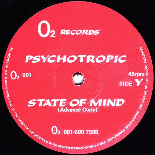 Psychotropic - Psychosis vinyl record, 12" (Very Good Plus (VG+)) | Lulo Records