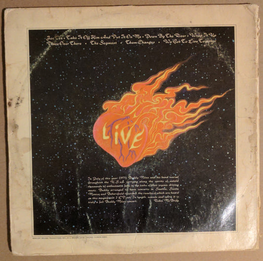 Buddy Miles : Buddy Miles Live (2xLP, Album)
