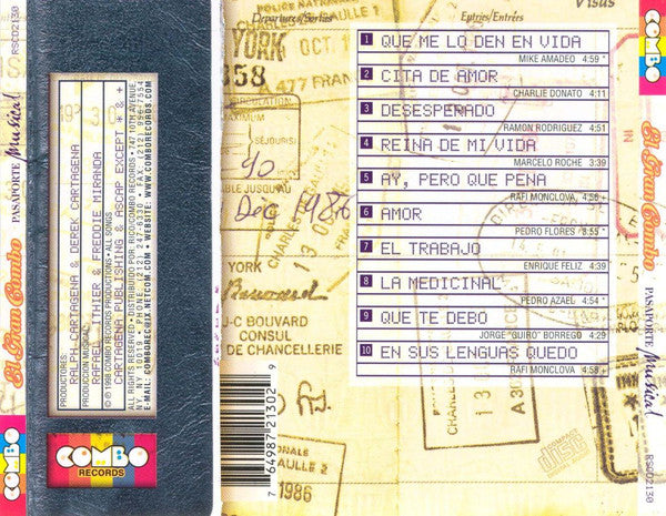 El Gran Combo : Pasaporte Musical (CD, Album)