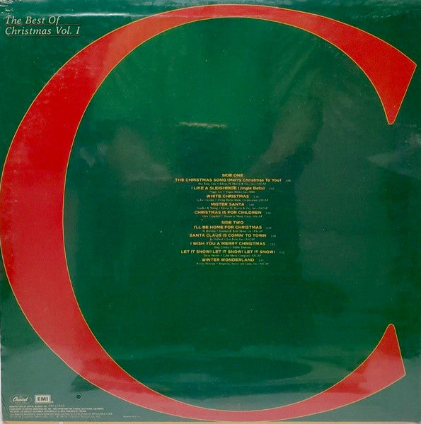 Various : The Best Of Christmas Vol. 1 (LP, Album, Comp)