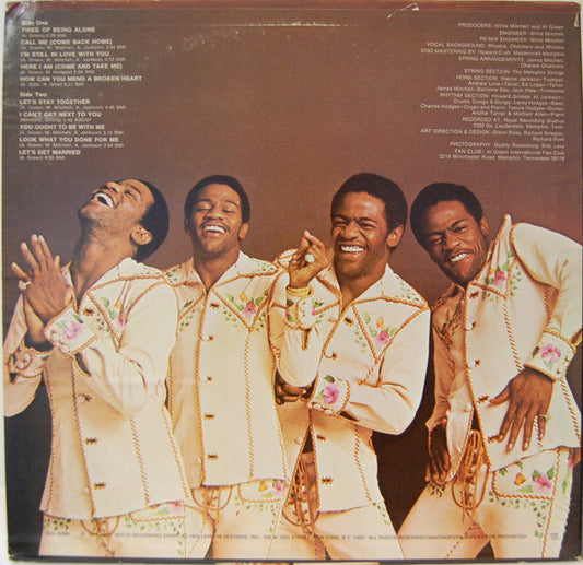 Al Green : Greatest Hits (LP, Comp, Club, RE, CRC)