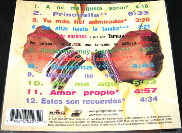 Juan Gabriel : Abrazame Muy Fuerte (CD, Album)