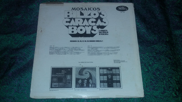 Billo's Caracas Boys : Mosaicos (LP)