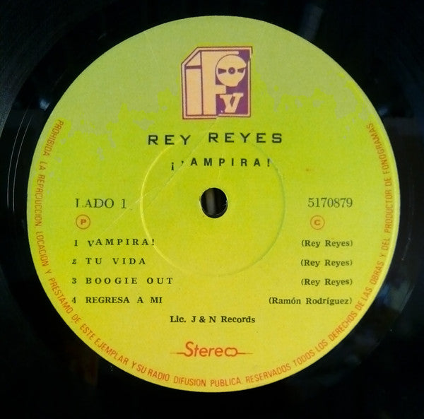 Rey Reyes : Vampira (LP, Album)