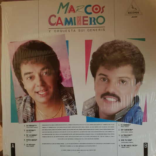 Marcos Caminero & Sui Generis - La Rifera vinyl record, LP (Near Mint (NM or M-)) | Lulo Records
