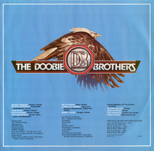 The Doobie Brothers : Best Of The Doobies Volume II (LP, Comp, Club, RE, Car)