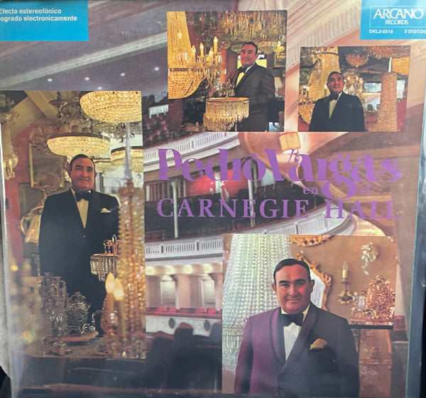 Pedro Vargas : En El Carnegie Hall (2xLP, Album)