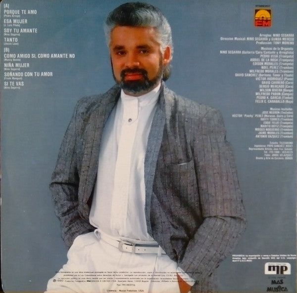 Nino Segarra : Con La Musica Por Dentro (LP, Album)