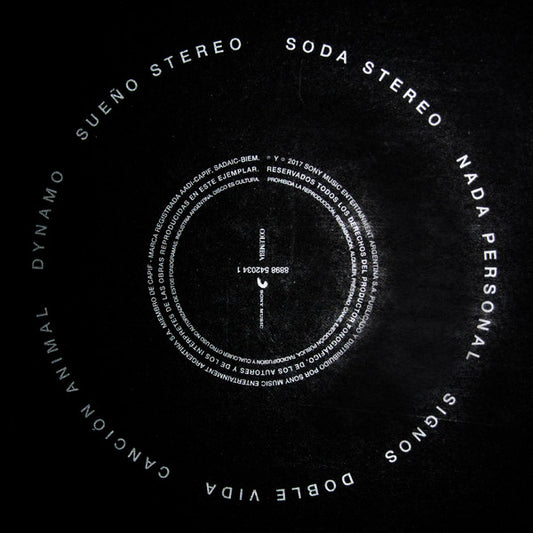 Soda Stereo : Caja Negra (Box, Comp + LP, RE + LP, RE + LP, RE + LP, RE + LP)