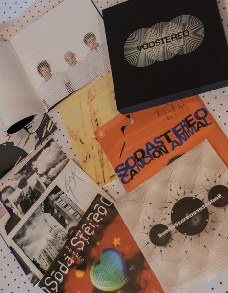 Soda Stereo : Caja Negra (Box, Comp + LP, RE + LP, RE + LP, RE + LP, RE + LP)