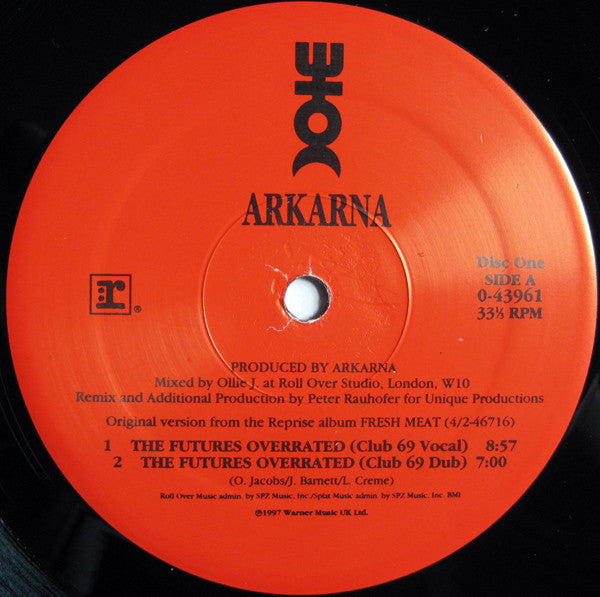 Arkarna : The Futures Overrated (2x12")