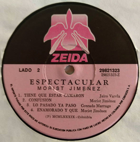 Morist Jiménez : Espectacular (LP, Album)