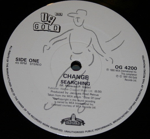 Change : Searching / The Glow Of Love (12", RE)