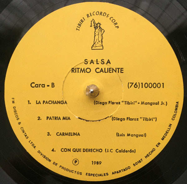 Salsa Ritmo Caliente : Salsa Ritmo Caliente (LP, Album)