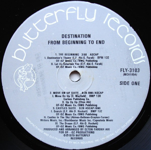 Destination (2) : From Beginning To End (LP, Album)
