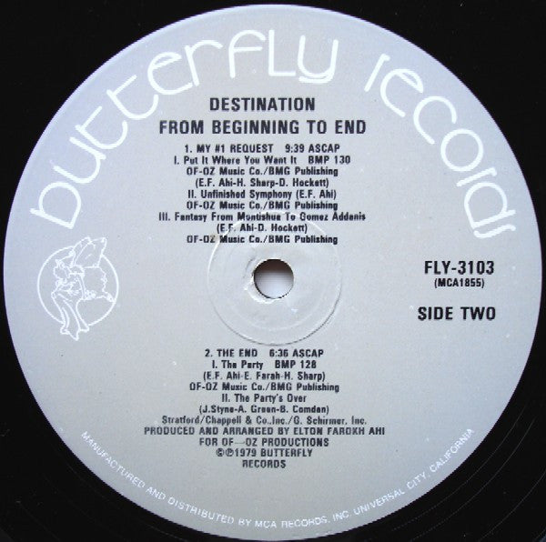 Destination (2) : From Beginning To End (LP, Album)