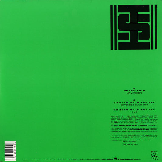 Information Society - Repetition vinyl record, 12" (Near Mint (NM or M-)) | Lulo Records