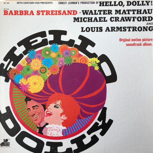 Barbra Streisand, Louis Armstrong : Hello Dolly! (Original Motion Picture Soundtrack Album) (LP, Album, RE, Ind)