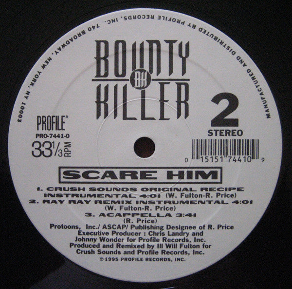 Bounty Killer : Scare Him (12")