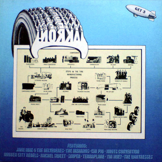 Various : The Akron Compilation (LP, Comp)
