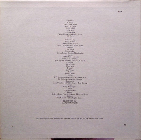 B.B. King : Friends (LP, Album)