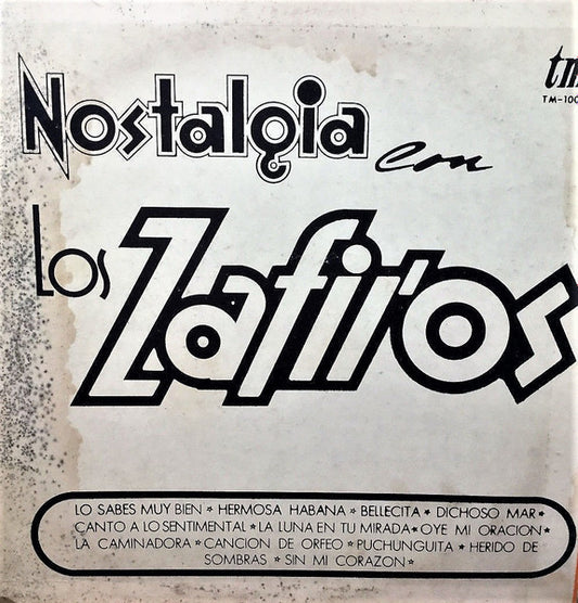 Los Zafiros : Nostalgia Con Los Zafiros (LP, Album)