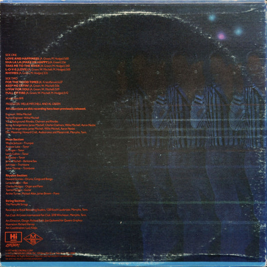 Al Green : Al Green's Greatest Hits Volume II (LP, Comp, TH )