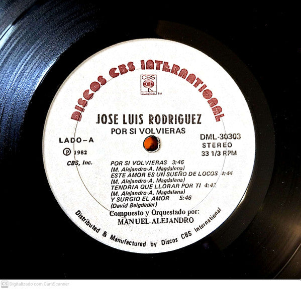 José Luís El Puma* : Por Si Volvieras (LP, Album)