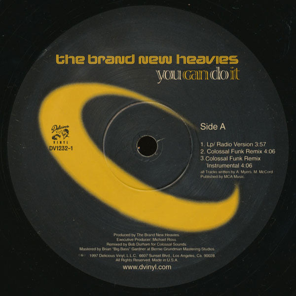 The Brand New Heavies : You Can Do It (2x12", Single)