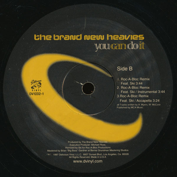 The Brand New Heavies : You Can Do It (2x12", Single)