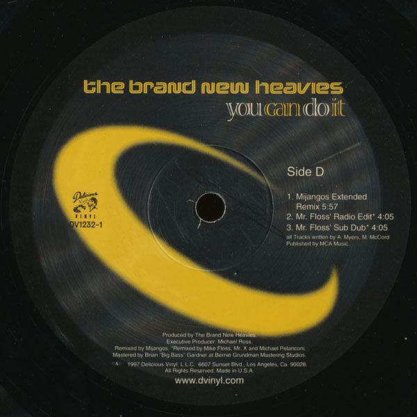 The Brand New Heavies : You Can Do It (2x12", Single)