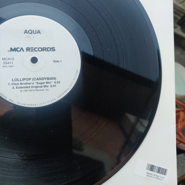 Aqua : Lollipop (Candyman) (12", Single)