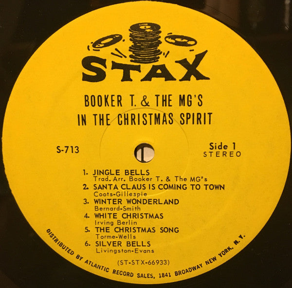 Booker T & The MG's : In The Christmas Spirit (LP, Album, Pre)