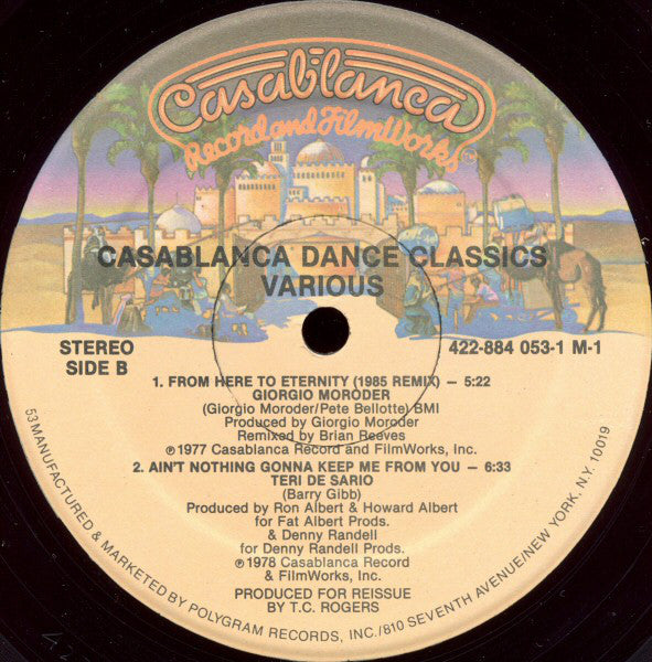 Various : Casablanca Dance Classics (12", Comp)