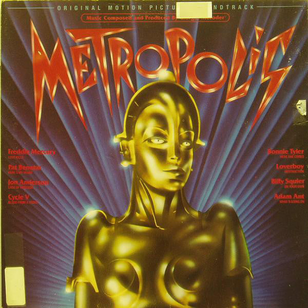 Various : Metropolis (Original Motion Picture Soundtrack) (LP, Album, Gat)