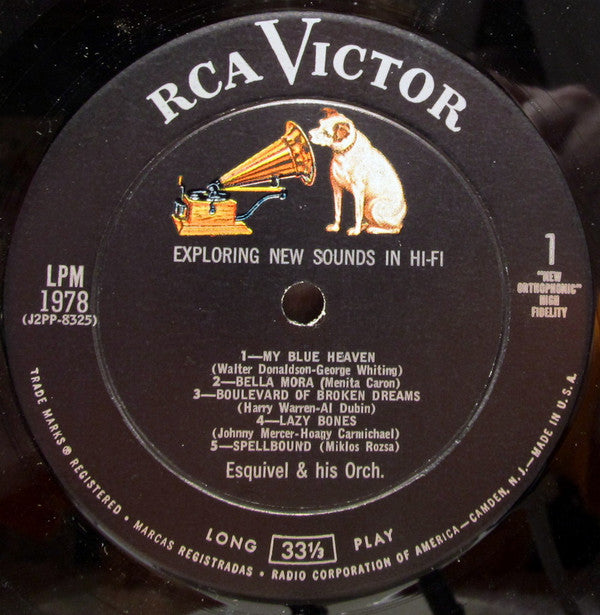 Esquivel And His Orchestra : Exploring New Sounds In Hi-Fi (LP, Album, Mono, Hol)