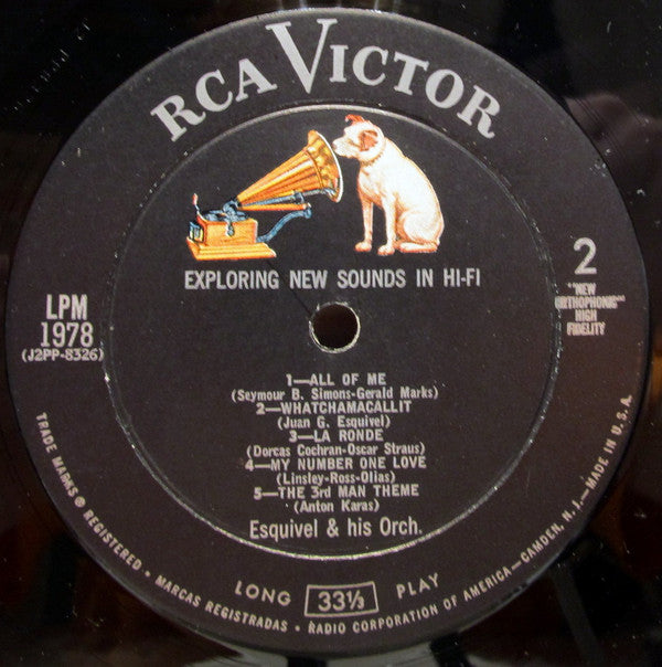 Esquivel And His Orchestra : Exploring New Sounds In Hi-Fi (LP, Album, Mono, Hol)