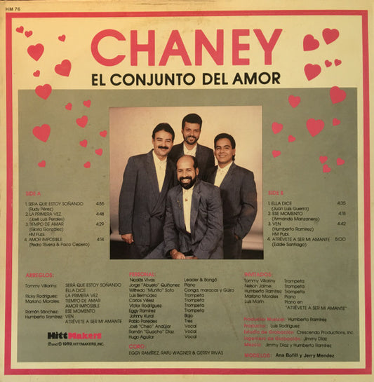 Chaney* : El Conjunto Del Amor (LP, Album)