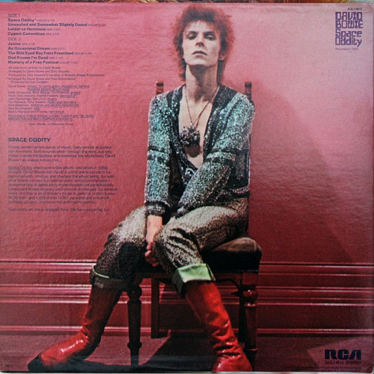 David Bowie : Space Oddity (LP, Album, RE, Ind)