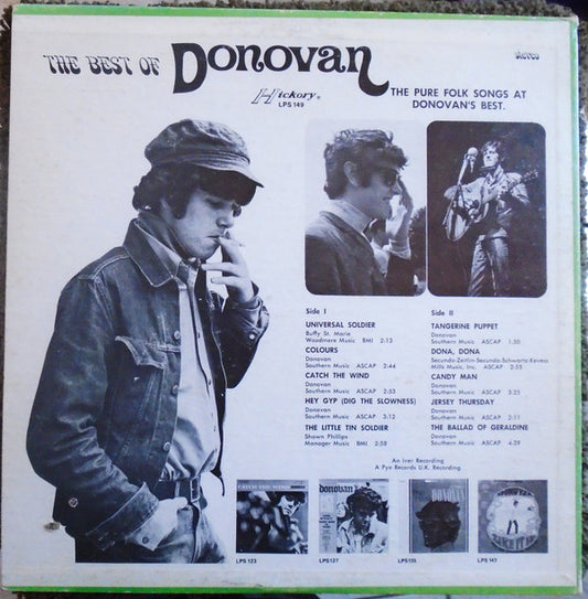 Donovan : The Best Of Donovan (LP, Comp)