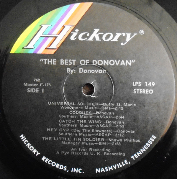 Donovan : The Best Of Donovan (LP, Comp)