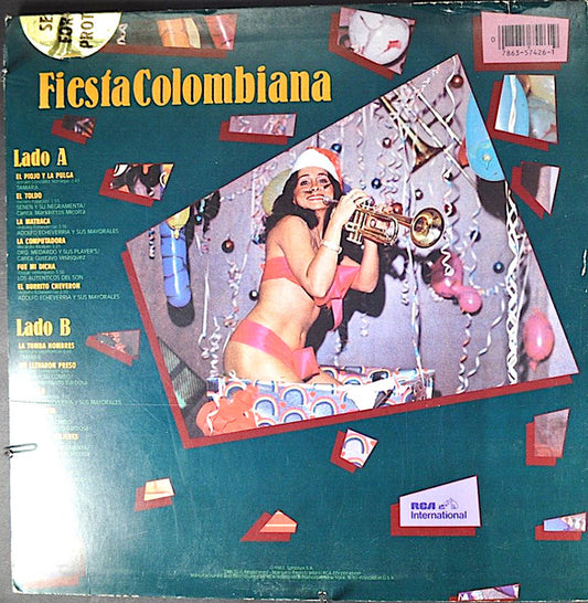 Various - Fiesta Colombiana vinyl record, LP (Very Good Plus (VG+)) | Lulo Records