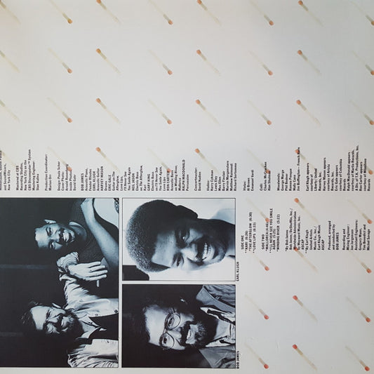 Bob James & Earl Klugh : One On One (LP, Album, Gat)