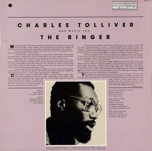 Charles Tolliver And Music Inc - The Ringer vinyl record, LP (Near Mint (NM or M-)) | Lulo Records