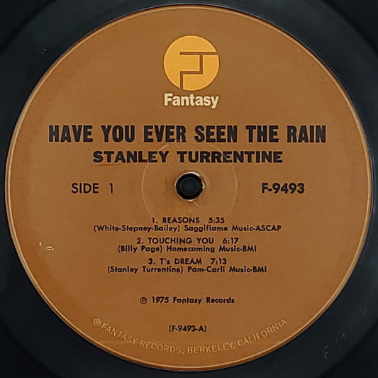 Stanley Turrentine : Have You Ever Seen The Rain (LP, Album, Gat)